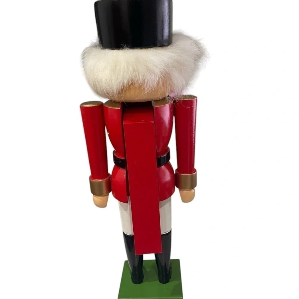 Nutcracker Made in Germany Democratic Republic 13 1/2 inches tall Policeman
